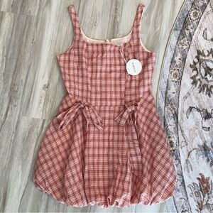 NWT STORIA bubble hem Dress